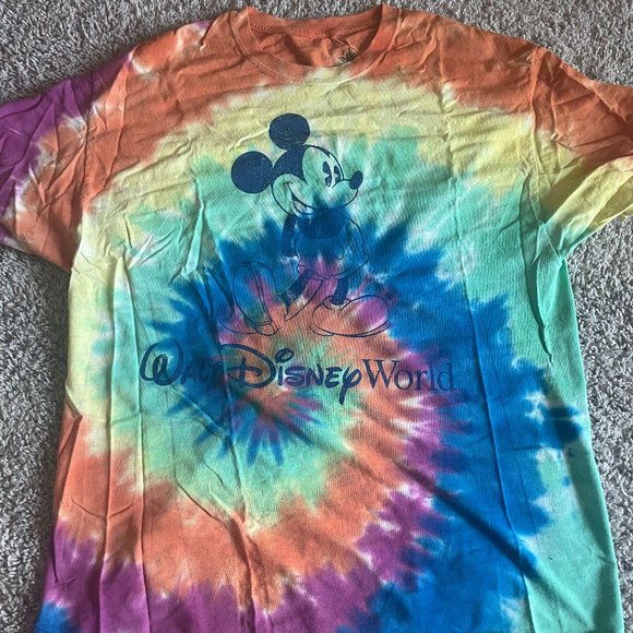 Tie Dye Walt Disney World T-Shirt - Picture 1 of 1